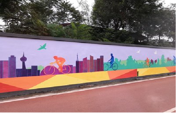 晋江墙体彩绘-围墙