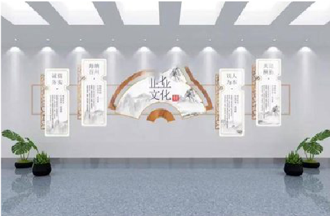 晋江企业文化墙设计的核心要素。