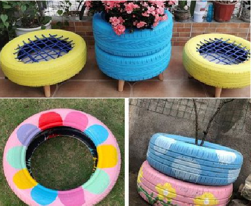 晋江墙体彩绘-变废为宝