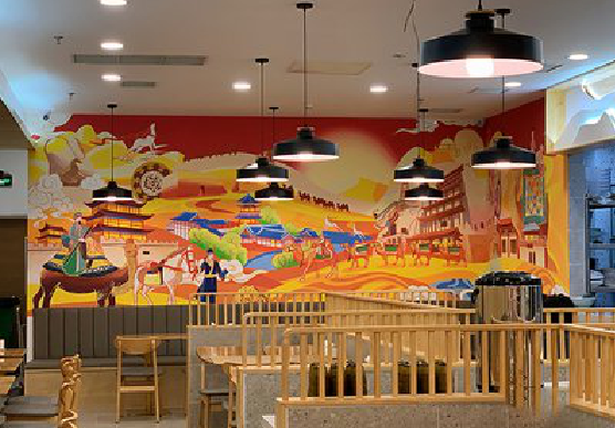 晋江商业空间彩绘介绍。