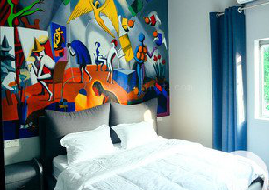 晋江对于酒店的墙体彩绘而言更注重哪些方面？