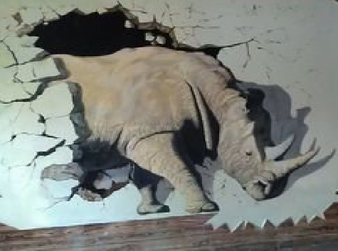 晋江在墙绘中，如何绘制3D效果？